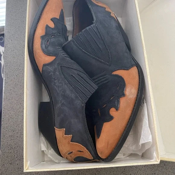 Vintage Guess Georges Marciano booties ankle boots sz 10 - Picture 5 of 8